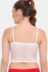 Amour Secret Padded Non-Wired High Coverage Bralette - White — thumbnail 2