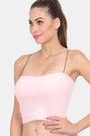 Amour Secret Padded Non-Wired Full Coverage Cami Bra - Pink — thumbnail 3