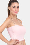 Amour Secret Padded Non-Wired Full Coverage Cami Bra - Pink — thumbnail 5