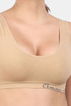 Amour Secret Single Layered Non-Wired 3/4Th Coverage Cami Bra - Skin — thumbnail 4