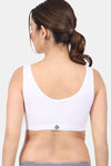 Amour Secret Single Layered Non-Wired 3/4Th Coverage Cami Bra - White — thumbnail 2