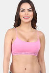 Amour Secret Double Layered Non-Wired 3/4Th Coverage Cami Bra - Pink — thumbnail 1
