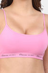 Amour Secret Double Layered Non-Wired 3/4Th Coverage Cami Bra - Pink — thumbnail 4