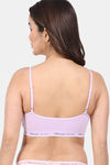 Amour Secret Double Layered Non-Wired 3/4Th Coverage Cami Bra - Purple — thumbnail 2