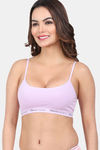 Amour Secret Double Layered Non-Wired 3/4Th Coverage Cami Bra - Purple — thumbnail 3