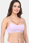 Amour Secret Double Layered Non-Wired 3/4Th Coverage Cami Bra - Purple — thumbnail 5
