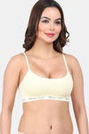 Amour Secret Double Layered Non-Wired 3/4Th Coverage Cami Bra - Yellow — thumbnail 5