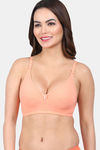 Amour Secret Single Layered Non-Wired 3/4Th Coverage Sag Lift Bra - Orange — thumbnail 3