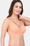Amour Secret Single Layered Non-Wired 3/4Th Coverage Sag Lift Bra - Orange — thumbnail 5