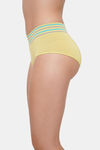 Amour Secret Medium Rise Three-Fourth Coverage Hipster Panty (Pack of 3) - Multicolor — thumbnail 4
