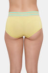 Amour Secret Medium Rise Three-Fourth Coverage Hipster Panty (Pack of 3) - Multicolor — thumbnail 3