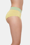 Amour Secret Medium Rise Three-Fourth Coverage Hipster Panty (Pack of 3) - Multicolor — thumbnail 6