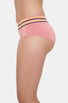 Amour Secret Medium Rise Three-Fourth Coverage Hipster Panty (Pack of 3) - Multicolor — thumbnail 4