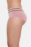 Amour Secret Medium Rise Three-Fourth Coverage Hipster Panty (Pack of 3) - Multicolor — thumbnail 9