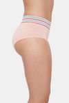 Amour Secret Medium Rise Three-Fourth Coverage Hipster Panty (Pack of 3) - Multicolor — thumbnail 11