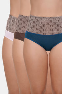 Blue Brown Light Pink