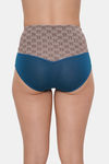Amour Secret High Rise Three Fourth Coverage Hipster Panty (Pack of 3) - Multicolor — thumbnail 3