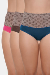 Blue Brown Pink
