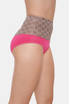 Amour Secret High Rise Three Fourth Coverage Hipster Panty (Pack of 3) - Multicolor — thumbnail 11