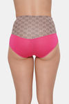 Amour Secret High Rise Three Fourth Coverage Hipster Panty (Pack of 3) - Multicolor — thumbnail 8