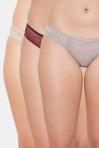 Grey Maroon Nude