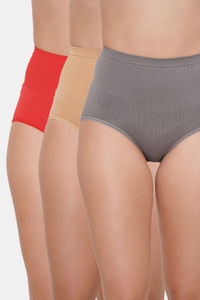 Grey Nude Red