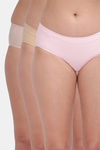 Amour Secret Mid Rise Bonded Hipster Panty (Pack of 3) - Multicolor — thumbnail 1