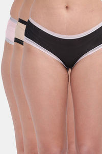 Black Beige Baby Pink