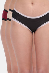 Black Beige Maroon