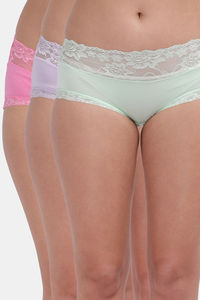 Green Mauve Pink