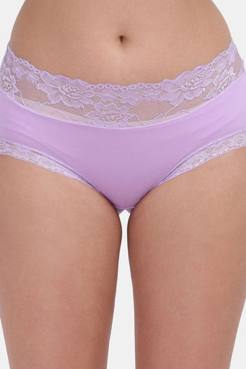 Amour Secret Medium Rise Three Fourth Coverage Hipster Panty (Pack of 3) - Multicolor — image 15