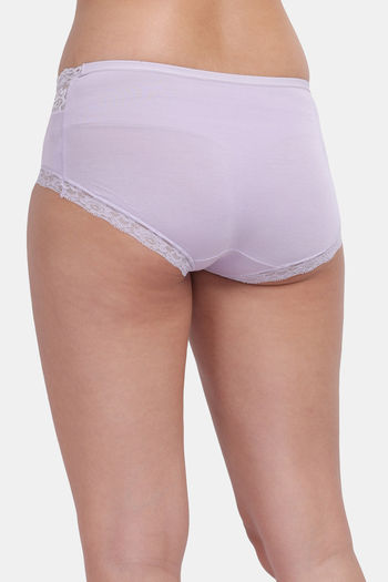 Amour Secret Medium Rise Three Fourth Coverage Hipster Panty (Pack of 3) - Multicolor — image 3