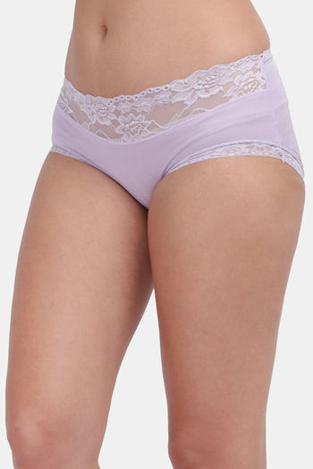 Amour Secret Medium Rise Three Fourth Coverage Hipster Panty (Pack of 3) - Multicolor — image 4