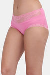 Amour Secret Medium Rise Three Fourth Coverage Hipster Panty (Pack of 3) - Multicolor — thumbnail 4