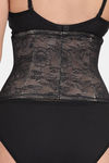 Amour Secret Front Open Wrap Tummy Shaper Belt  - Black — thumbnail 2