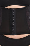 Amour Secret Front Open Wrap Tummy Shaper Belt  - Black — thumbnail 4