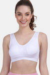 Amour Secret  Easy Movement Sports Bra - White — thumbnail 1