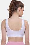 Amour Secret  Easy Movement Sports Bra - White — thumbnail 2