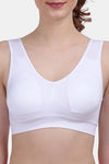 Amour Secret  Easy Movement Sports Bra - White — thumbnail 4