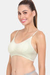 Amour Secret Slip On Sports Bra - Green — thumbnail 3