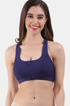 Amour Secret Easy Movement Sports Bra With Removable Padding - Blue — thumbnail 1
