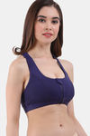 Amour Secret Easy Movement Sports Bra With Removable Padding - Blue — thumbnail 5