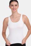 Amour Secret Nylon Elastane Camisole - White — thumbnail 1