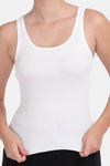 Amour Secret Nylon Elastane Camisole - White — thumbnail 4