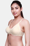 Floret Double Layered Wirefree Natural Lift Nursing Bra - Skin — thumbnail 3