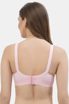 Floret Double Layered Wirefree Super Support Bra - Pink — thumbnail 2