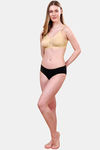 Floret Double Layered Non Wired Full Coverage Super Support Bra - Skin — thumbnail 6