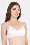 Floret Double Layered Wirefree Natural Lift T-Shirt Bra - White — thumbnail 2