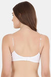 Floret Double Layered Wirefree Natural Lift T-Shirt Bra - White — thumbnail 4