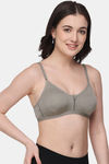 Floret Double Layered Wirefree Natural Lift T-Shirt Bra - Iceberg — thumbnail 3